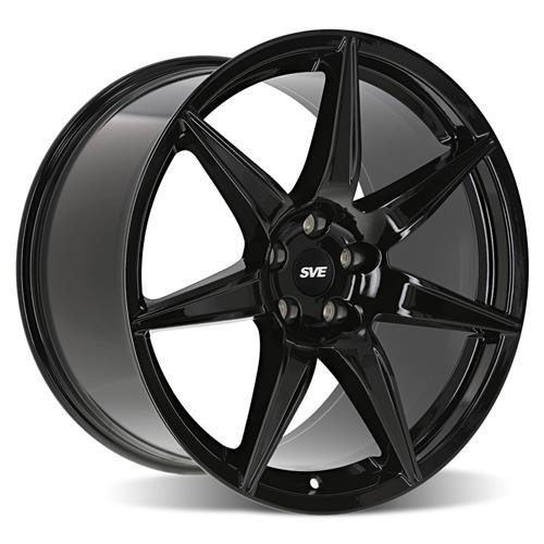 専用　フォーチュン10サテ　クルーン SVE Mustang CFX Wheel - 20x10 - Gloss Black (05-25)