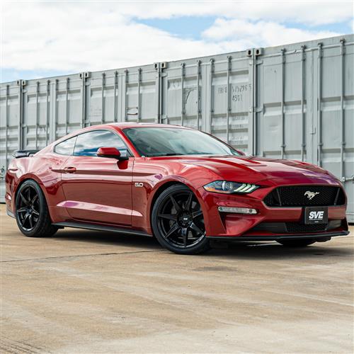 2015-2023 Mustang SVE CFX Wheel & Nitto Tire Kit 20x10/11 - Gloss Black