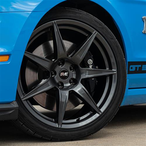 SVE Mustang CFX Wheel & Nitto Tire Kit 20x10/11 Gloss Graphite (05-14)