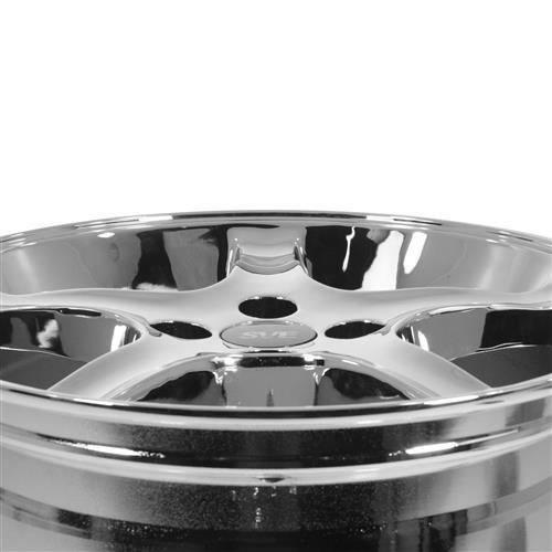 1979-93 Mustang SVE 4 Lug Cobra R Wheel & Nitto Tire Kit - 17x8/10 - Chrome