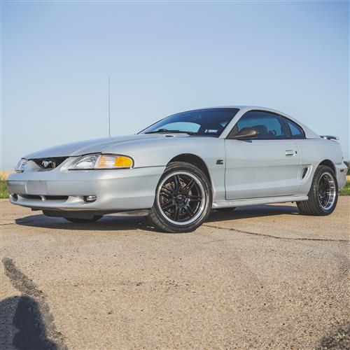 SVE Mustang Deep Dish Anniversary Wheel - 17x10 Black W/ Machined Lip ...