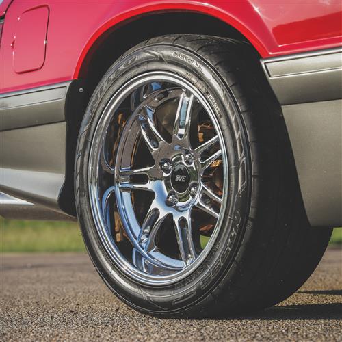 1979-93 Mustang SVE 4 Lug Deep Dish Anniversary Wheel - 17x10  - Chrome