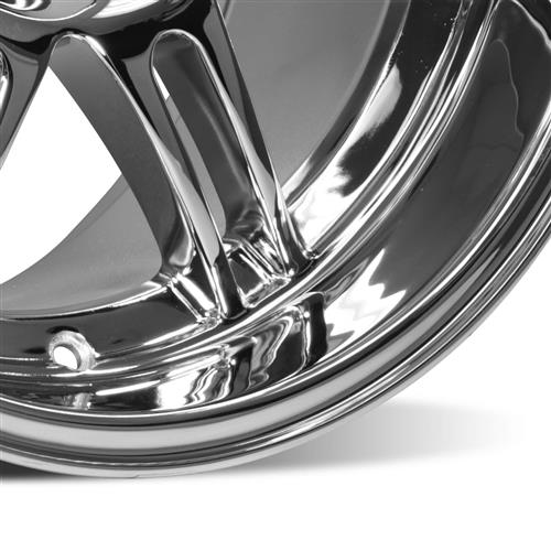1979-93 Mustang SVE 4 Lug Deep Dish Anniversary Wheel - 17x10  - Chrome