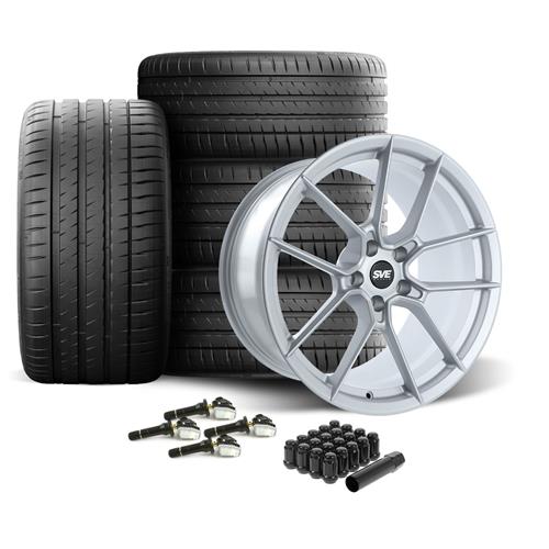 SVE Mustang DHP1 Forged Wheel & Michelin Sport 4S Tire Kit - 19x10