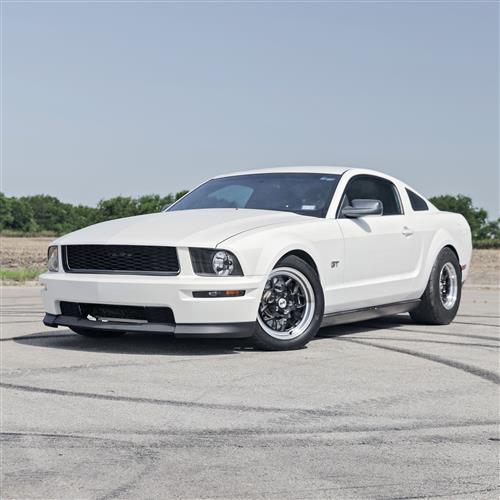 2005-2014 Mustang SVE Drag Comp Rear Drag Pack - 15x10 - Gloss Black - M/T Tires
