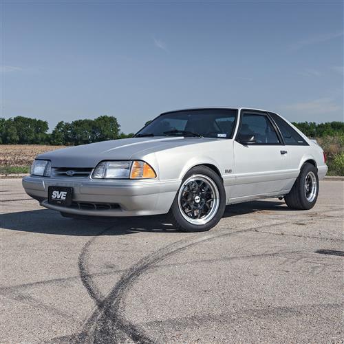 Mustang SVE Drag Comp Wheel Kit - Gloss Black | 94-04