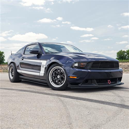 SVE Mustang Drag Comp Wheel & Tire Kit - 17x4.5 & 15x10 - Gloss Black ...