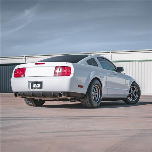 2005-14 Mustang SVE Drag "Classic" Wheel - 15x10  - Dark Stainless