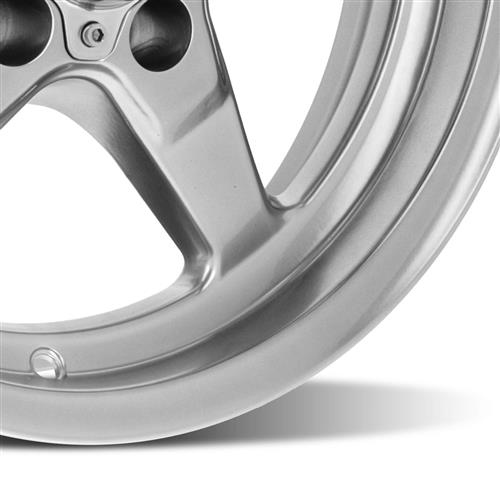 1994-10 Mustang SVE Drag "Classic" Wheel - 15x3.75  - Dark Stainless