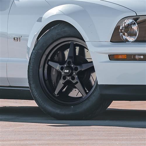 1994-14 Mustang SVE Drag  "Classic" Wheel - 17x4.5  - Gloss Black