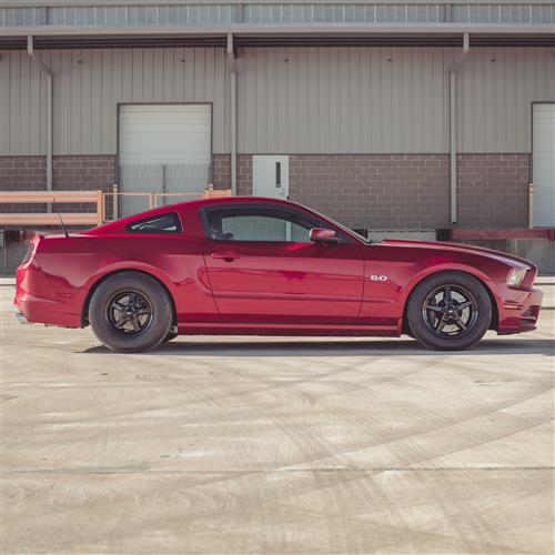 2005-14 Mustang SVE Drag "Classic" Wheel & Tire Kit - 17x4.5 / 15x10  - Gloss Black  M/T ET Street / Sportsman SR