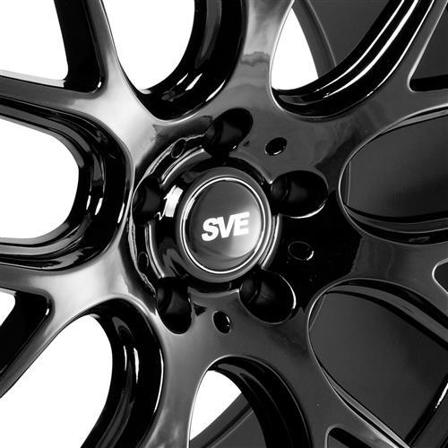 2005-14 Mustang SVE Drift Wheel Kit - 18x10  - Gloss Black