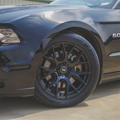 2005-14 Mustang SVE Drift Wheel Kit - 18x10  - Gloss Black