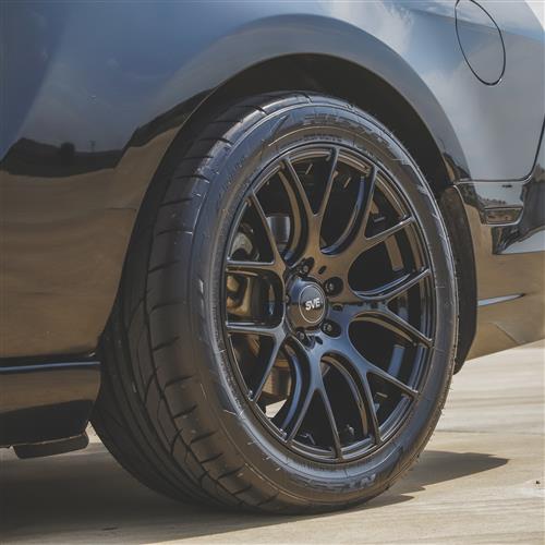 2005-14 Mustang SVE Drift Wheel Kit - 18x10  - Gloss Black