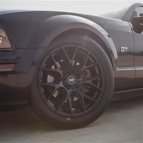 2005-14 Mustang SVE Drift Wheel Kit - 18x10  - Gloss Black