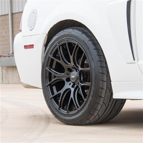 SVE Mustang Drift Wheel & Sumitomo Tire Kit - 18x9/10 - Gloss Black (94-04)