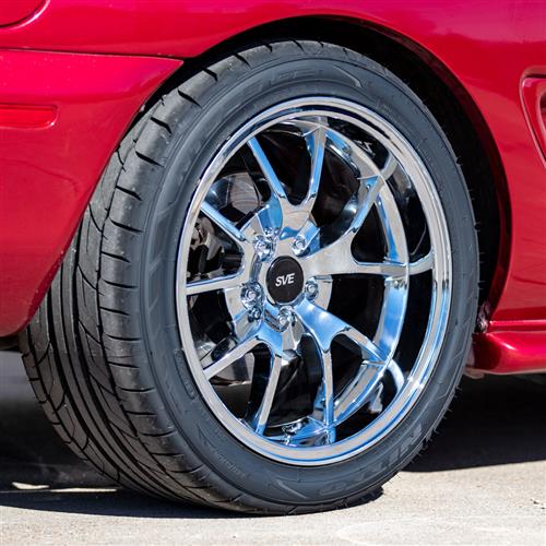 1994-2004 Mustang SVE FR500 Wheel - 18X9 - Chrome