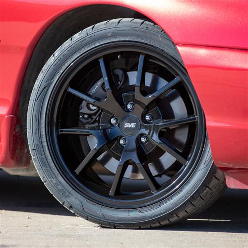 1994-2004 Mustang SVE FR500 Wheel Kit - 18X9 - Black