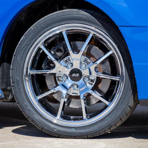 1994-2004 Mustang SVE FR500 Wheel Kit - 18X9 - Chrome