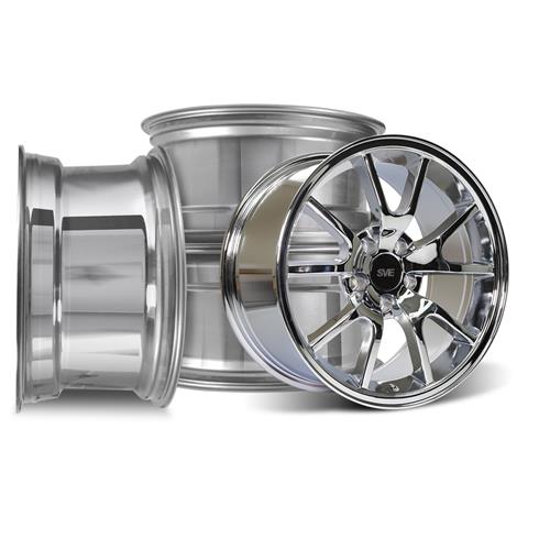 1994-2004 Mustang SVE FR500 Wheel Kit - 18X9 - Chrome