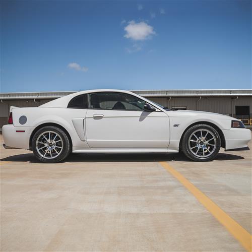 1994-04 Mustang SVE FR500 Wheel & M/T Tire Kit  - 17x9/10.5 - Chrome