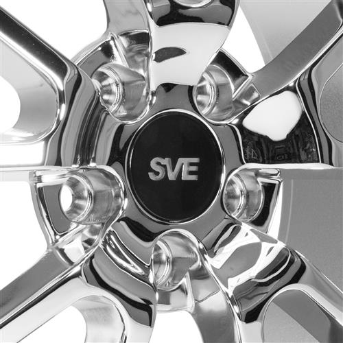 1994-04 Mustang SVE FR500 Wheel & M/T Tire Kit  - 17x9/10.5 - Chrome