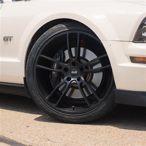 SVE Mustang GT7 Wheel & Tire Kit 19x10/11 Satin Black NT05 Tires