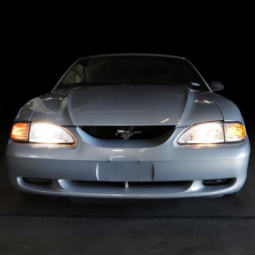 1994-1998 Mustang Headlight Kit w/ Amber Sidemarkers