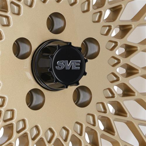 SVE Fox Body Mesh Wheel - Classic Gold - 17x8 - 5 Lug | 79-93 Mustang