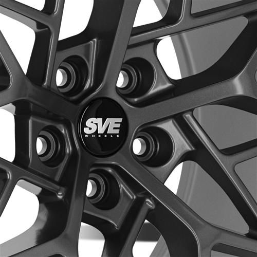 2005-2014 Mustang SVE MHP1 Wheel & Firestone Tire Kit - 19x10 - Gloss Graphite