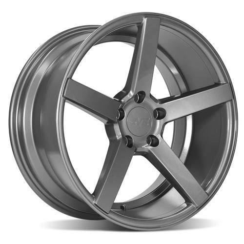 1994-04 Mustang SVE NVX Wheel & Sumitomo Tire Kit - 18x9/10 - Gloss Graphite