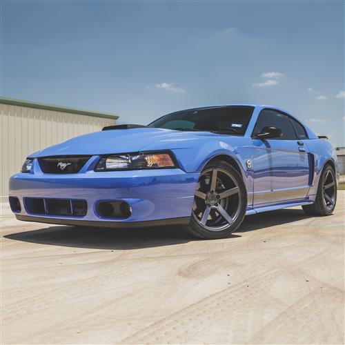 1994-04 Mustang SVE NVX Wheel & Sumitomo Tire Kit - 18x9/10 - Gloss Graphite