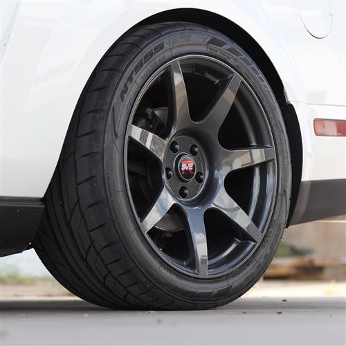 2005-2014 Mustang SVE R350 Wheel & Firestone Tire Kit - 19x10 - Liquid Graphite