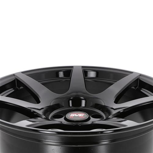 2024 Mustang SVE R350 Wheel & Nitto NT05 Tire Kit - 19x10/11 - Gloss Black