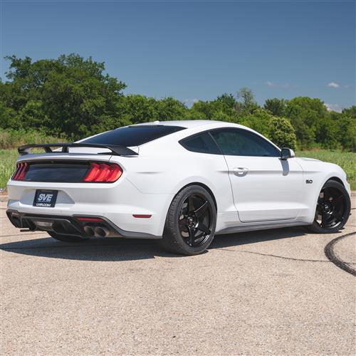 2015-23 Mustang SVE R355 Wheel & Nitto Tire Kit - 19x10/11 - Gloss Black