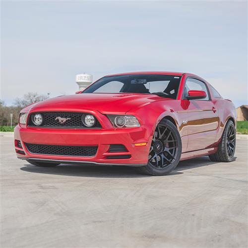 2005-14 Mustang SVE R357 Wheel & Nitto Tire Kit - 19x10/11 - Gloss Black