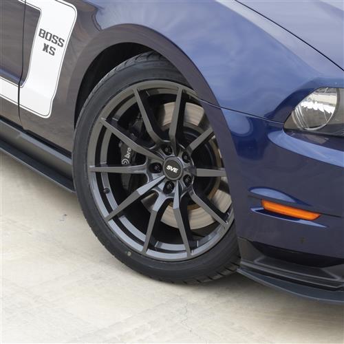 2005-14 Mustang SVE S350 Wheel & Nitto Tire Kit - 20x10 - Gloss Black