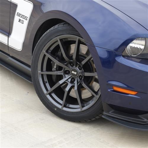 2005-14 Mustang SVE S350 Wheel & Nitto Tire Kit - 20x10 - Gloss Black - Staggered