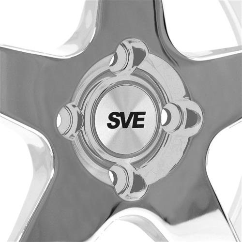 Mustang SVE Saleen SC Style Wheel Kit - 17x9/10 - Chrome | 79-93