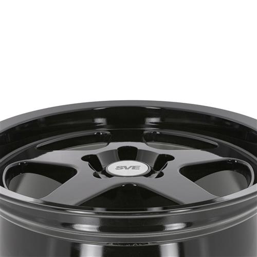 1994-04 Mustang SVE Saleen SC Style Wheel Kit - 17x9/10  - Gloss Black - Deep Dish