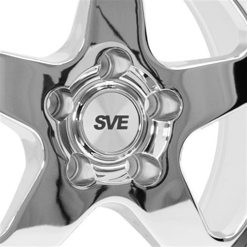 1994-04 Mustang SVE Saleen SC Style Wheel & M/T Tire Kit - 17x9/10 - Chrome