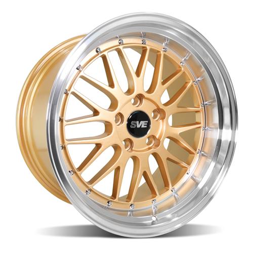 SVE Mustang Series 1 Wheel 18x10 Liquid Gold (9404)