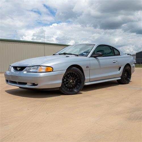 1994-04 Mustang SVE Series 1 Wheel & Nitto Tire Kit  - 18x9/10 - Gloss Black