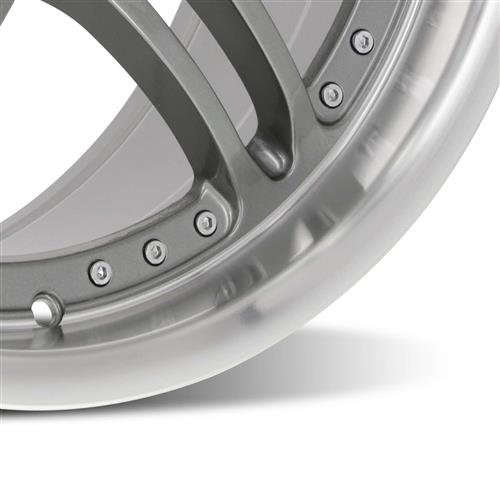 1994-04 Mustang SVE Series 2 Wheel - 18x9 Gun Metal w/ Machined Lip