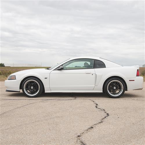 SVE Mustang Series 2 Wheel & Tire Kit 18x9/10 Black w/ Machined Lip (9404) Nitto NT05