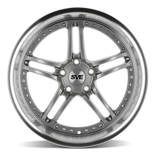 1994-04 Mustang SVE Series 2 Wheel & Nitto Tire Kit - 18x9/10 - Gun Metal