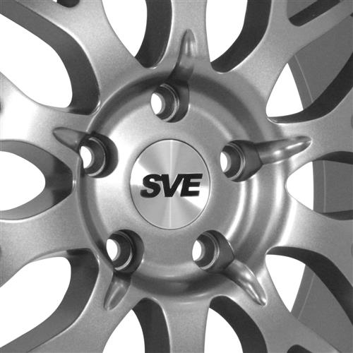 SVE Mustang Series 3 Wheel & Lug Nut Kit 20x8.5/10 Gun Metal (0514)