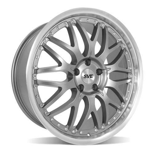 2005-14 Mustang SVE Series 3 Wheel & Lug Nut Kit - 20x8.5/10 Gun Metal