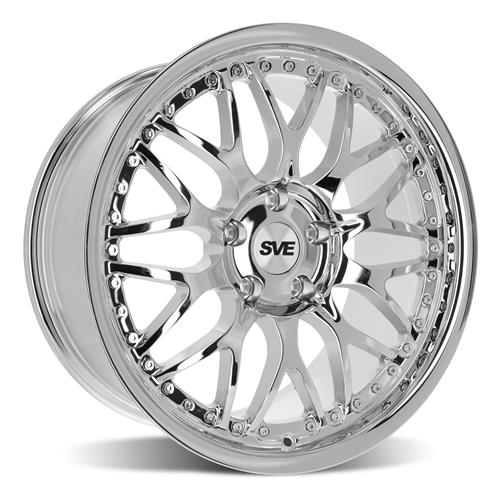 1994-04 Mustang SVE Series 3 Wheel & Sumitomo Tire Kit - 18x9/10 - Chrome