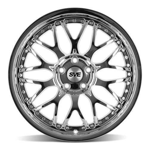 1994-04 Mustang SVE Series 3 Wheel & Sumitomo Tire Kit - 18x9/10 - Chrome